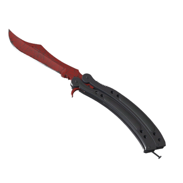 Butterfly Knife — Crimson Web